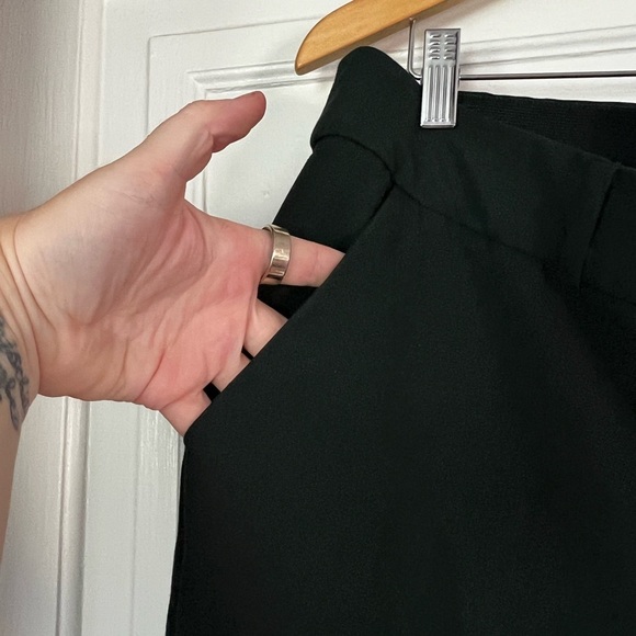 Lane Bryant The Allie Pants 18R Dark Green Trousers Stretch Ankle Workwear Plus - Picture 7 of 9